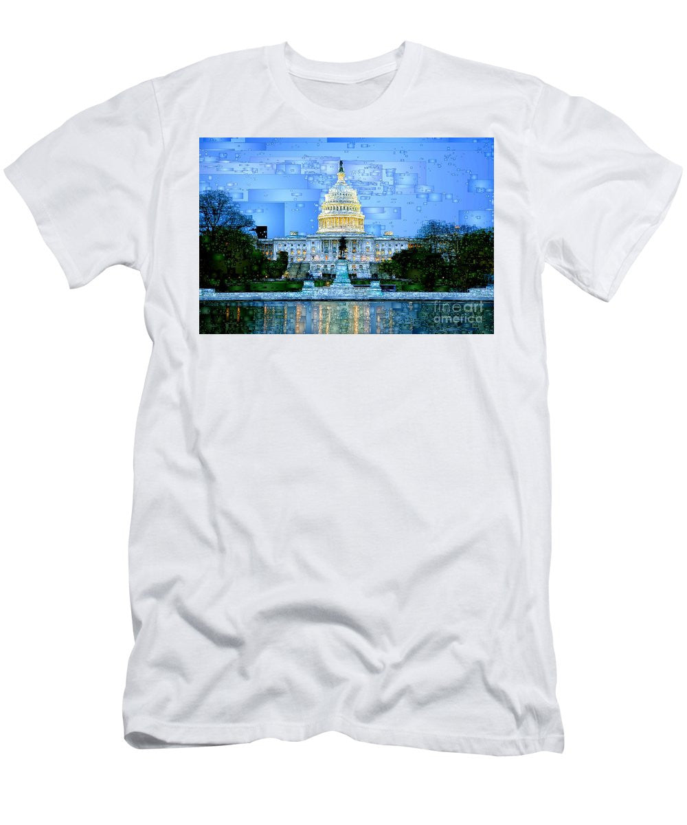 Men's T-Shirt (Slim Fit) - Capitol In Washington D.c