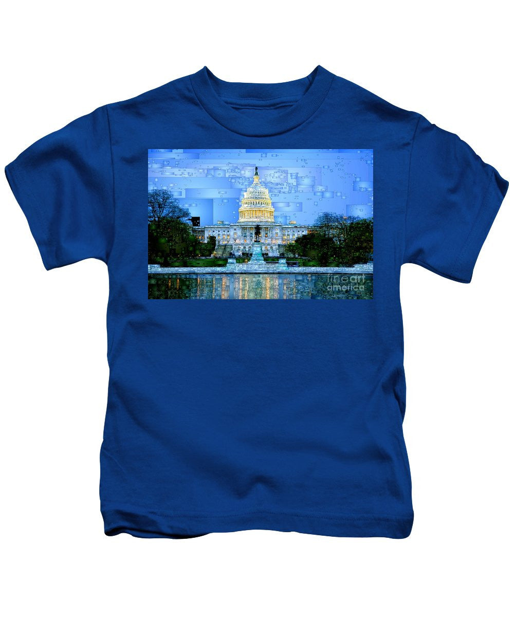 Kids T-Shirt - Capitol In Washington D.c