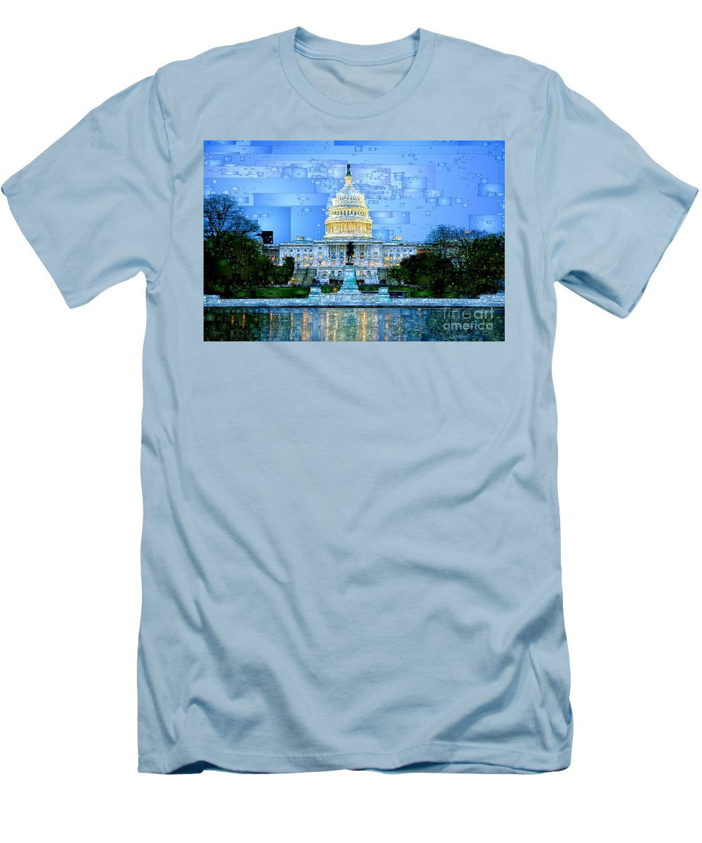 Men's T-Shirt (Slim Fit) - Capitol In Washington D.c