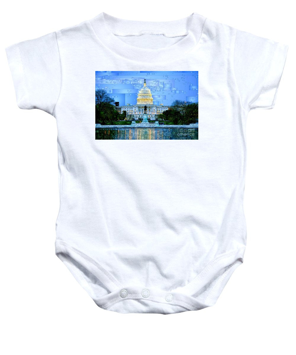 Baby Onesie - Capitol In Washington D.c