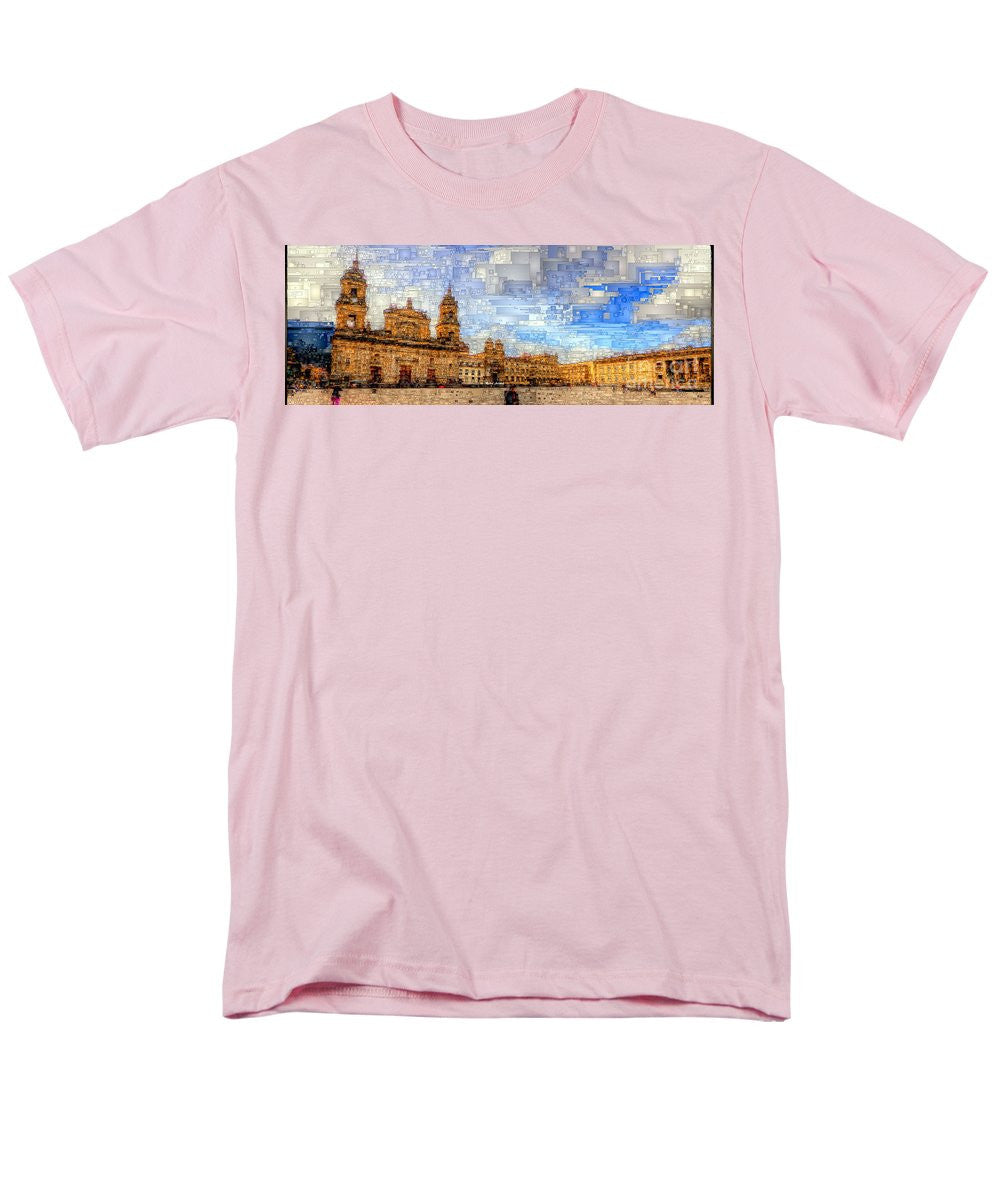 Men's T-Shirt  (Regular Fit) - Cathedral, Bogota Colombia