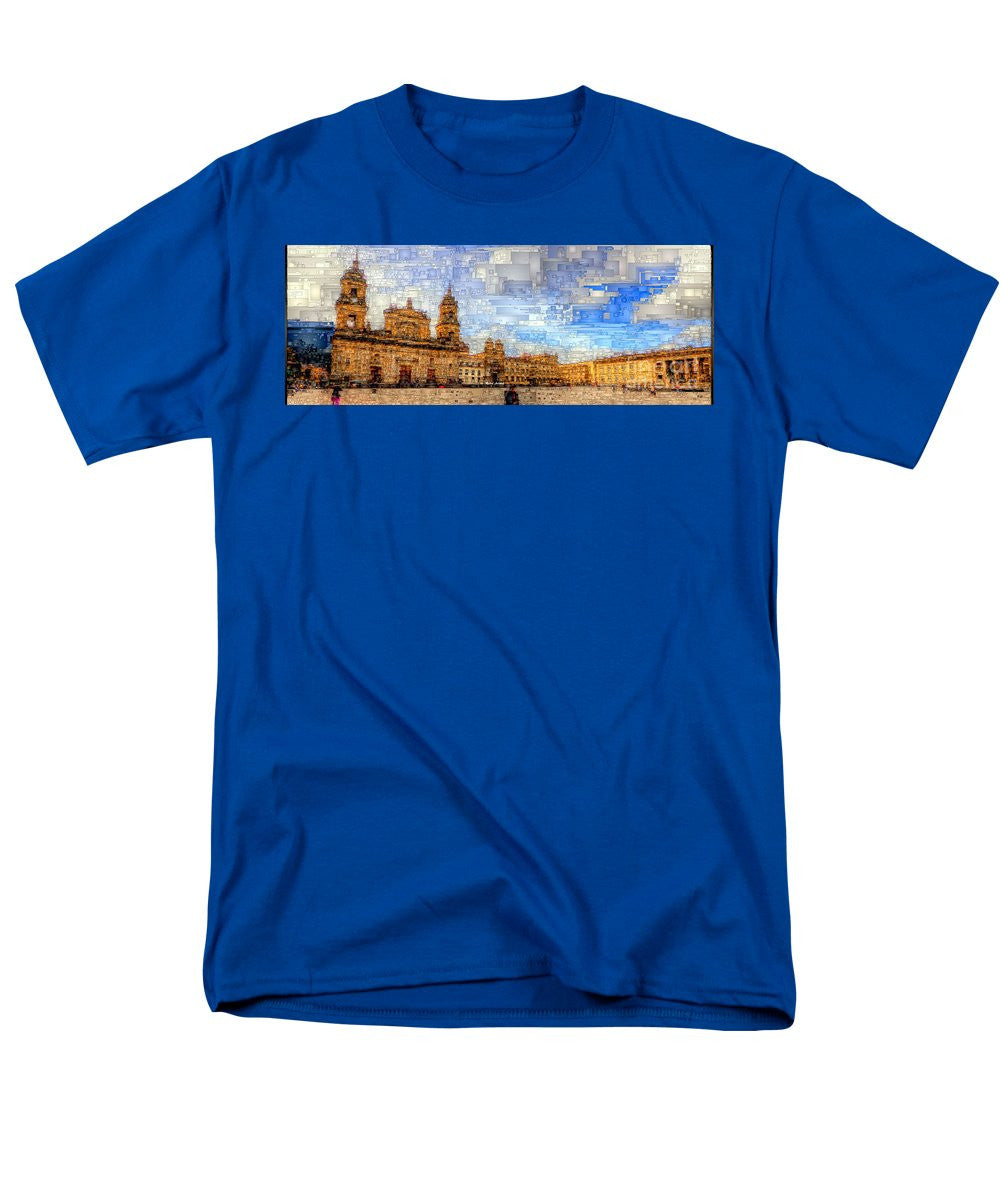 Men's T-Shirt  (Regular Fit) - Cathedral, Bogota Colombia