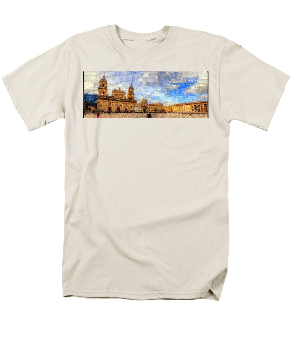 Men's T-Shirt  (Regular Fit) - Cathedral, Bogota Colombia