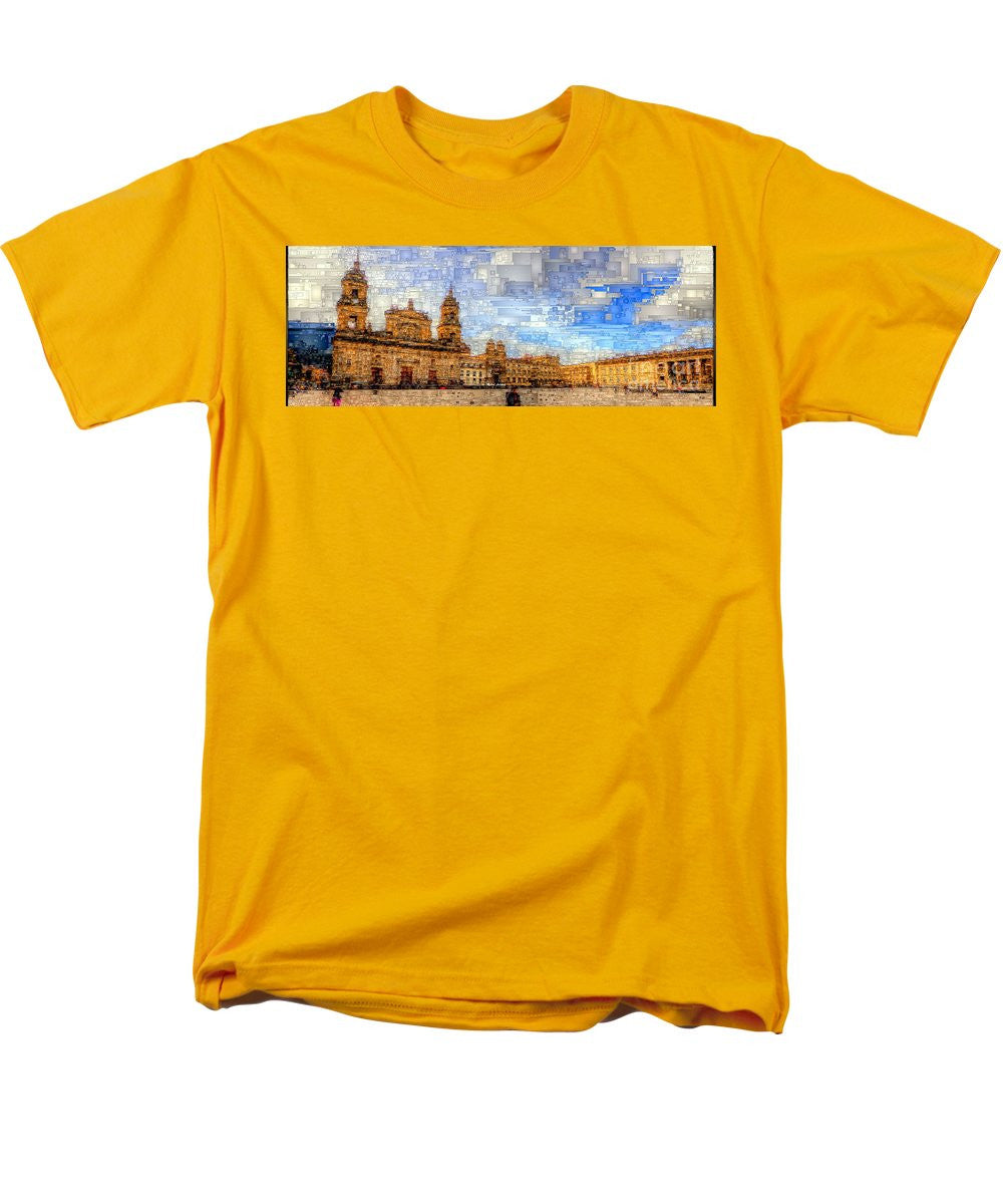 Men's T-Shirt  (Regular Fit) - Cathedral, Bogota Colombia