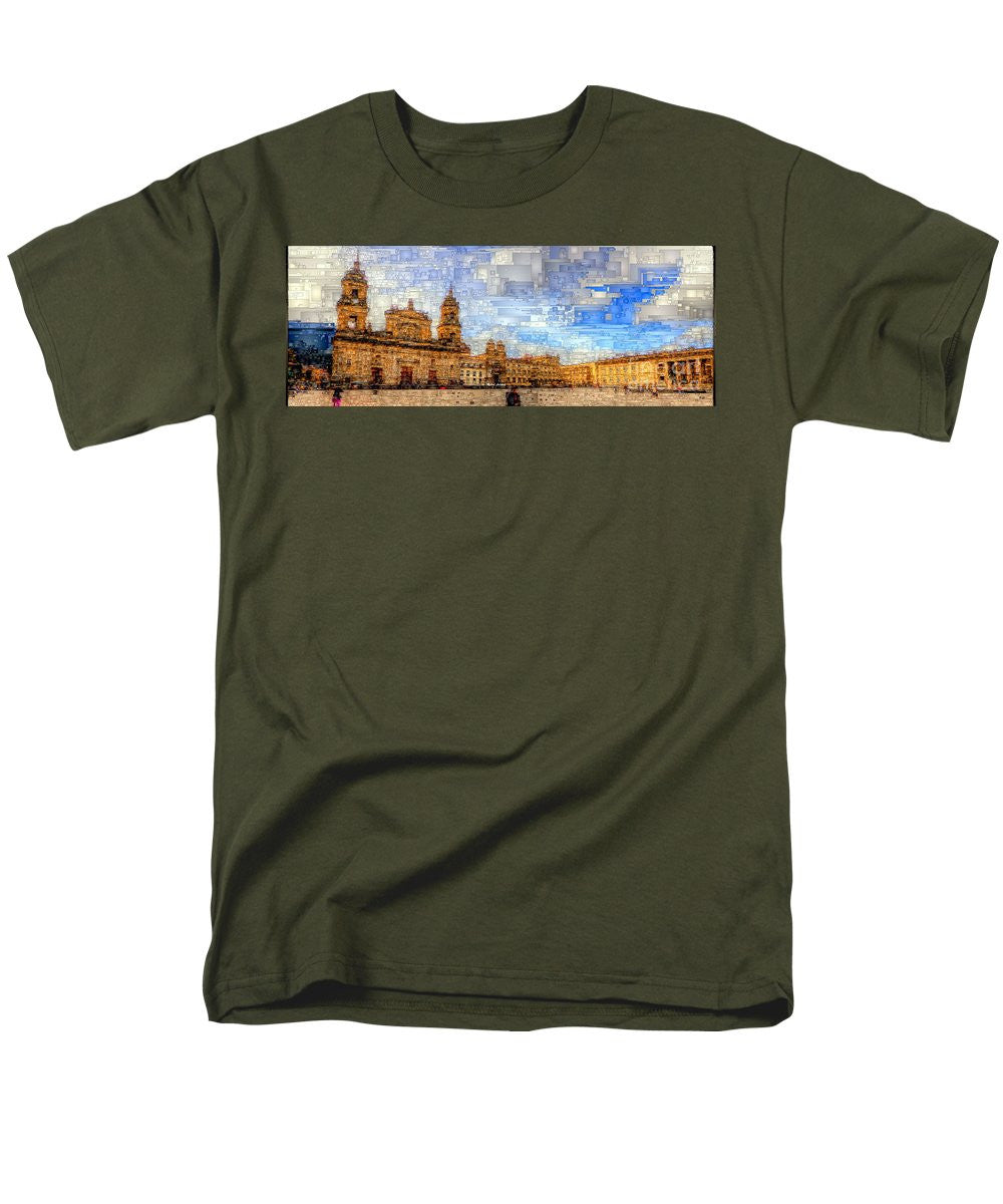 Men's T-Shirt  (Regular Fit) - Cathedral, Bogota Colombia