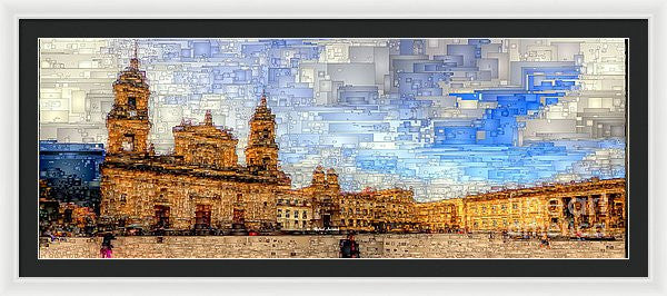 Framed Print - Cathedral, Bogota Colombia