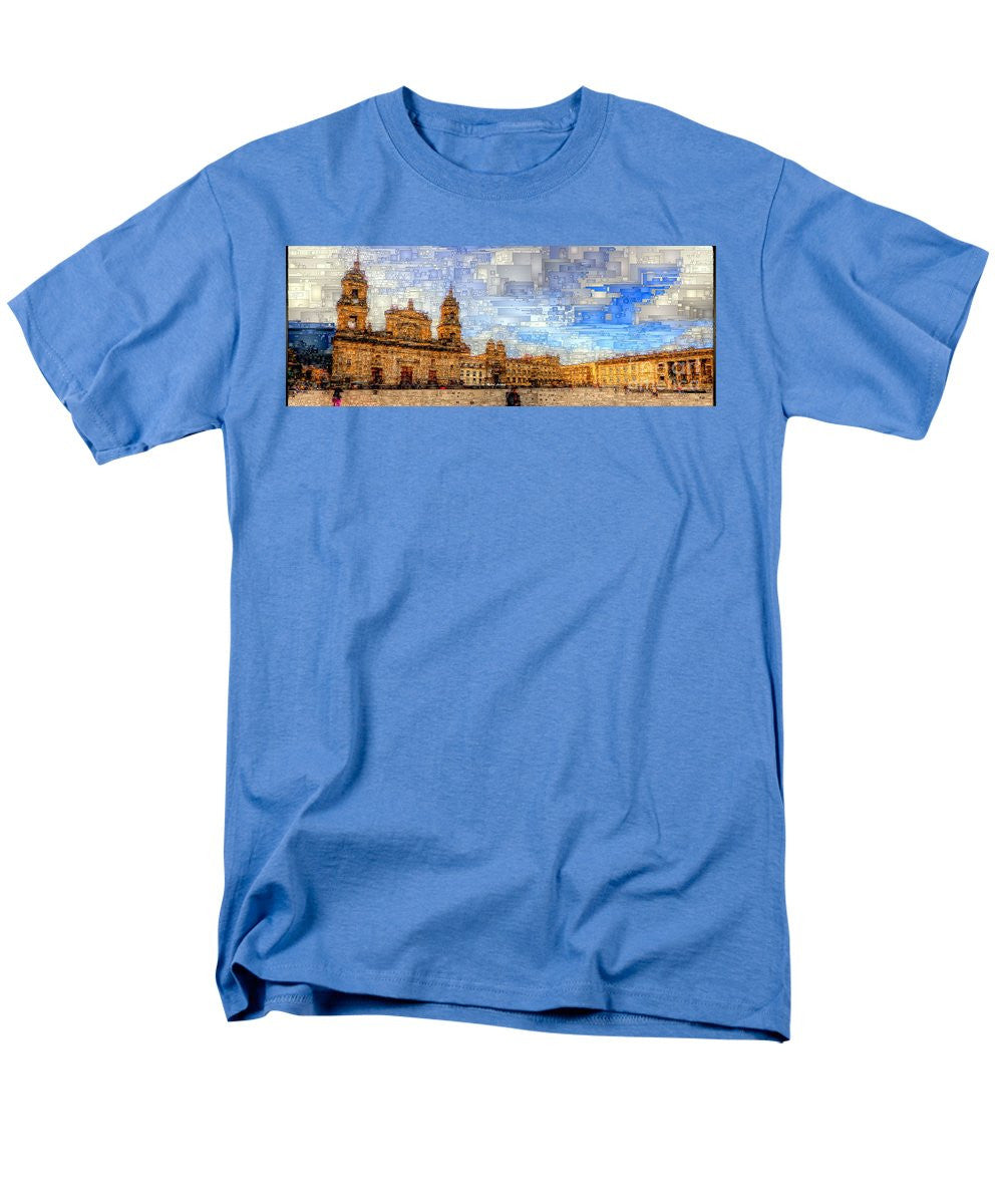 Men's T-Shirt  (Regular Fit) - Cathedral, Bogota Colombia