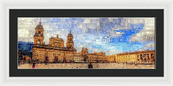 Framed Print - Cathedral, Bogota Colombia