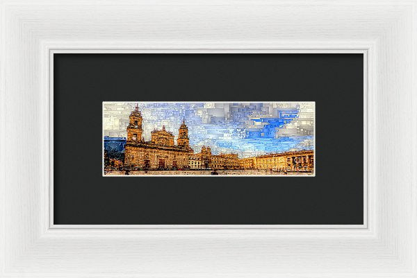 Framed Print - Cathedral, Bogota Colombia