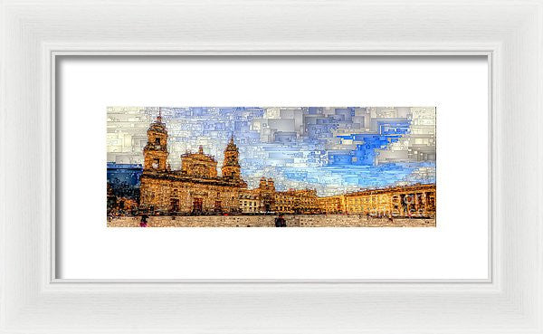 Framed Print - Cathedral, Bogota Colombia