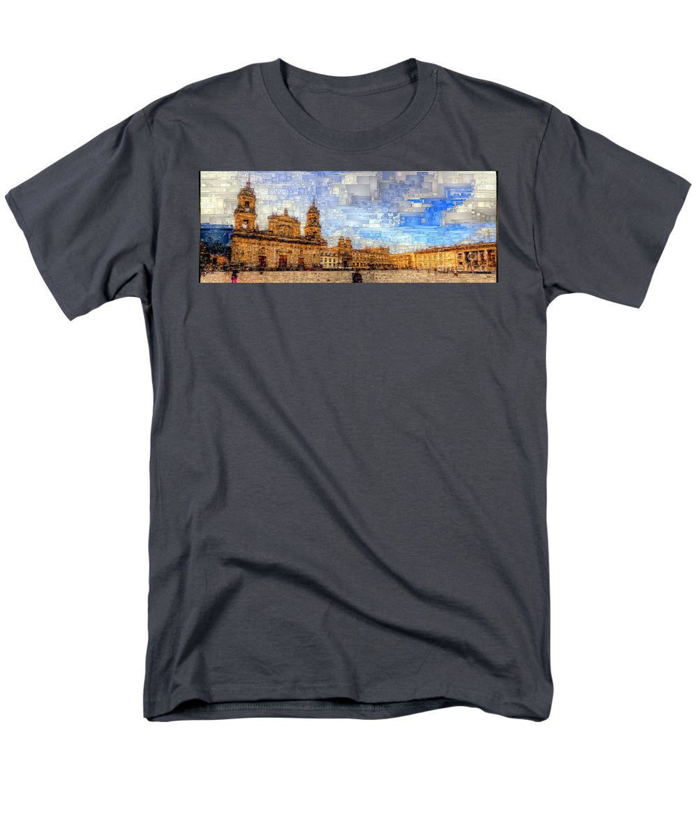 Men's T-Shirt  (Regular Fit) - Cathedral, Bogota Colombia