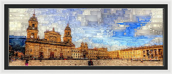 Framed Print - Cathedral, Bogota Colombia