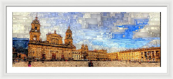 Framed Print - Cathedral, Bogota Colombia