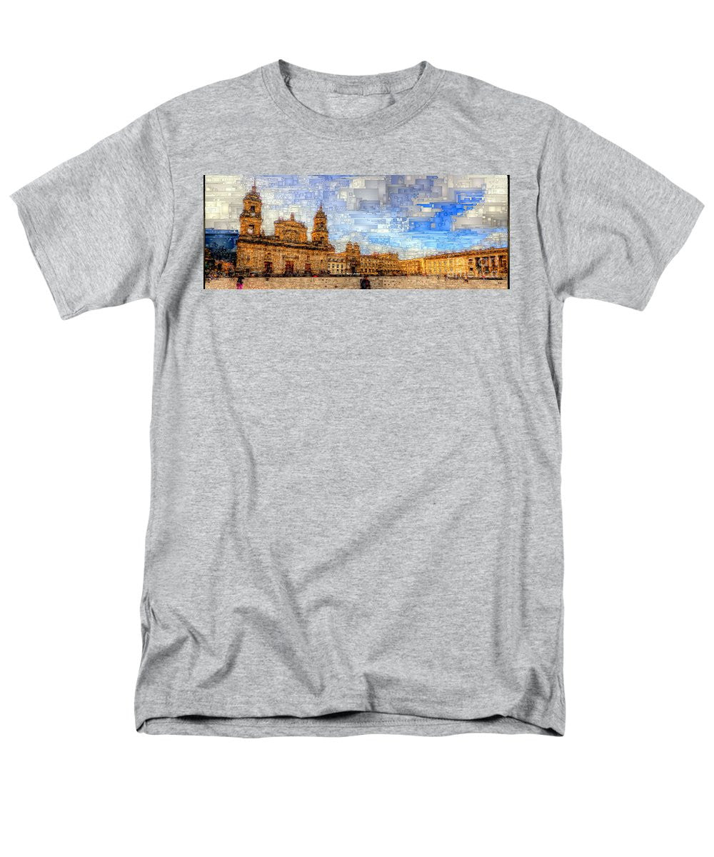 Men's T-Shirt  (Regular Fit) - Cathedral, Bogota Colombia