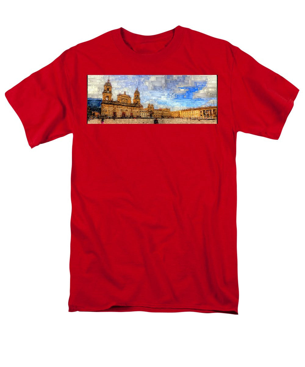 Men's T-Shirt  (Regular Fit) - Cathedral, Bogota Colombia