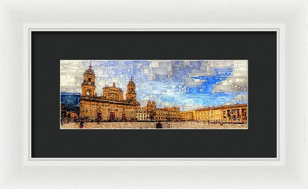 Framed Print - Cathedral, Bogota Colombia