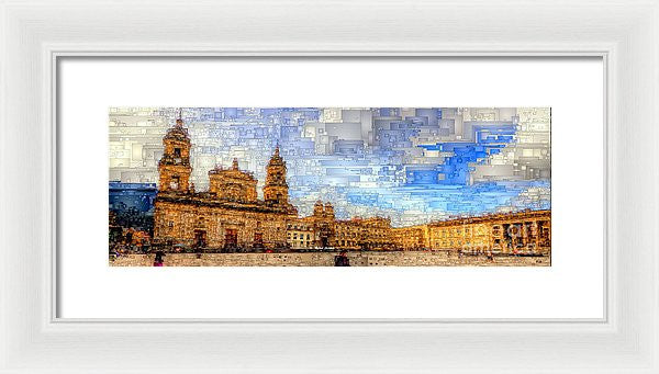 Framed Print - Cathedral, Bogota Colombia