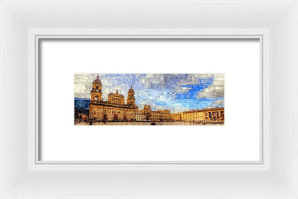 Framed Print - Cathedral, Bogota Colombia