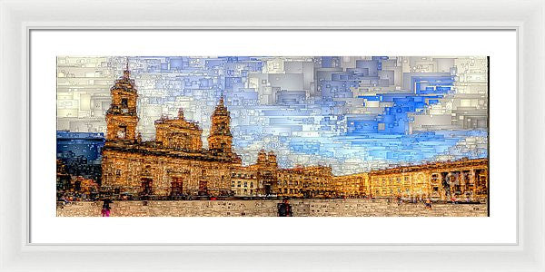 Framed Print - Cathedral, Bogota Colombia