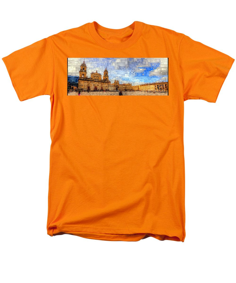 Men's T-Shirt  (Regular Fit) - Cathedral, Bogota Colombia