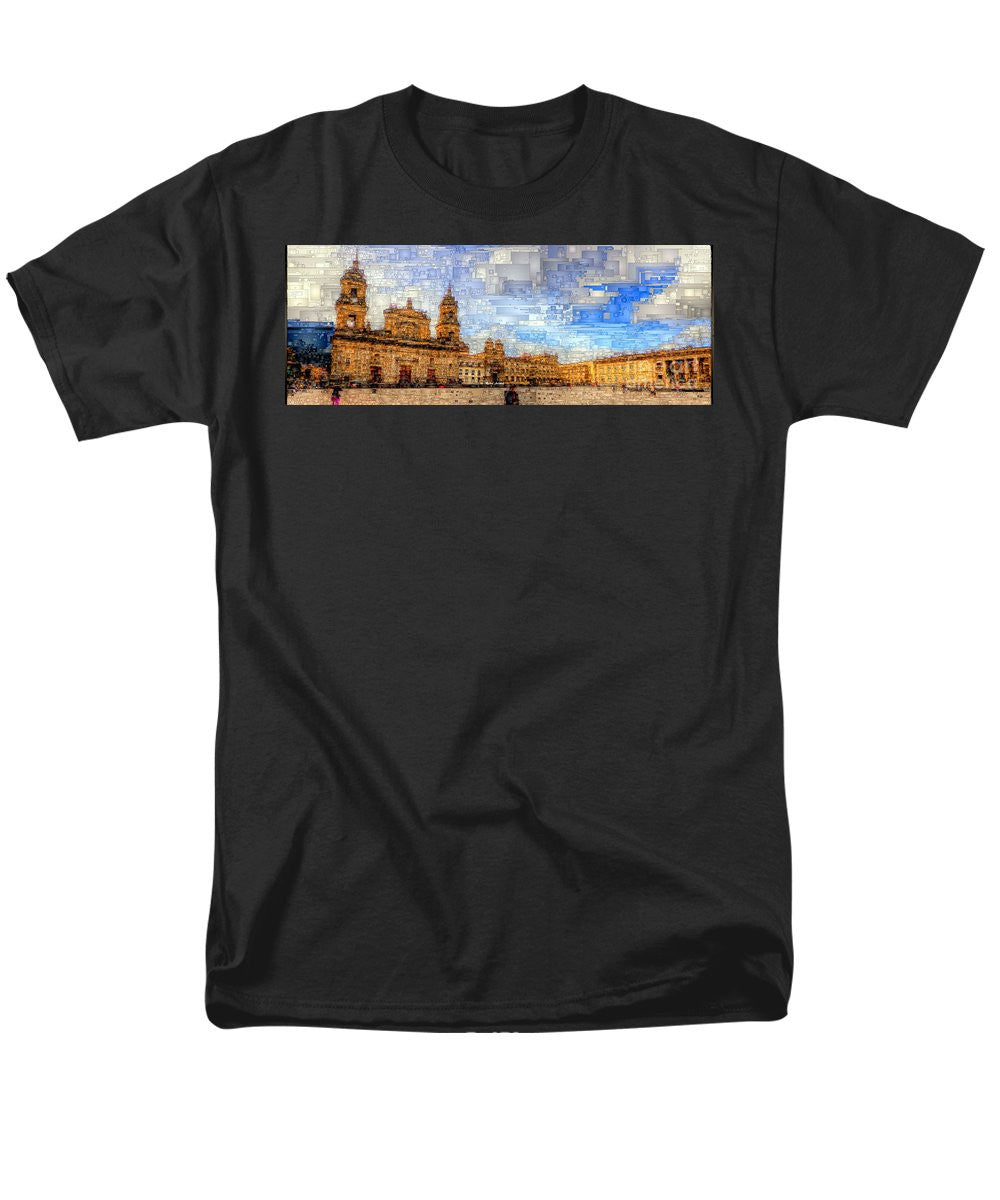 Men's T-Shirt  (Regular Fit) - Cathedral, Bogota Colombia