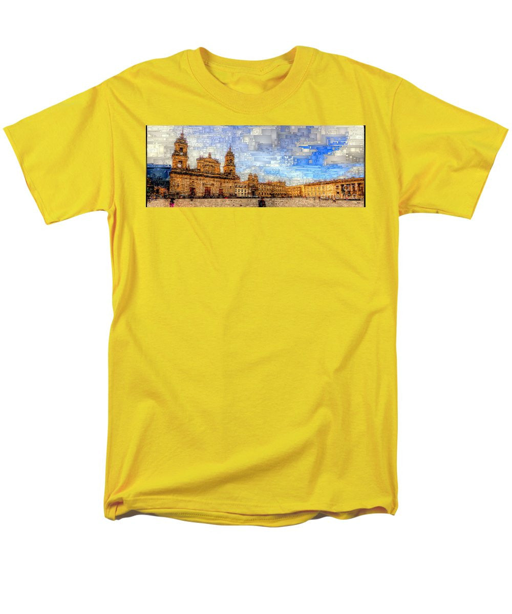 Men's T-Shirt  (Regular Fit) - Cathedral, Bogota Colombia