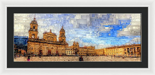 Framed Print - Cathedral, Bogota Colombia