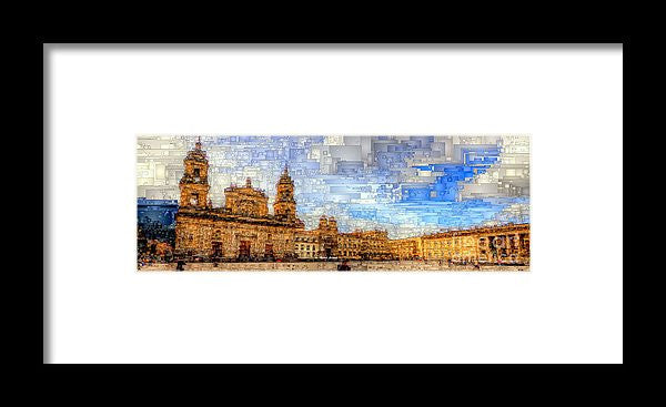 Framed Print - Cathedral, Bogota Colombia