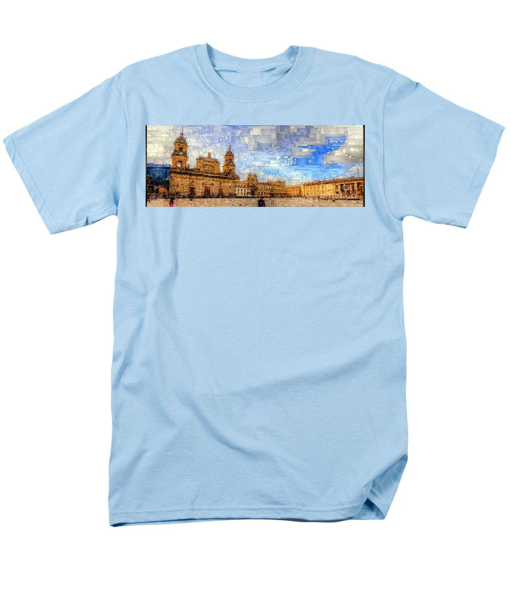 Men's T-Shirt  (Regular Fit) - Cathedral, Bogota Colombia