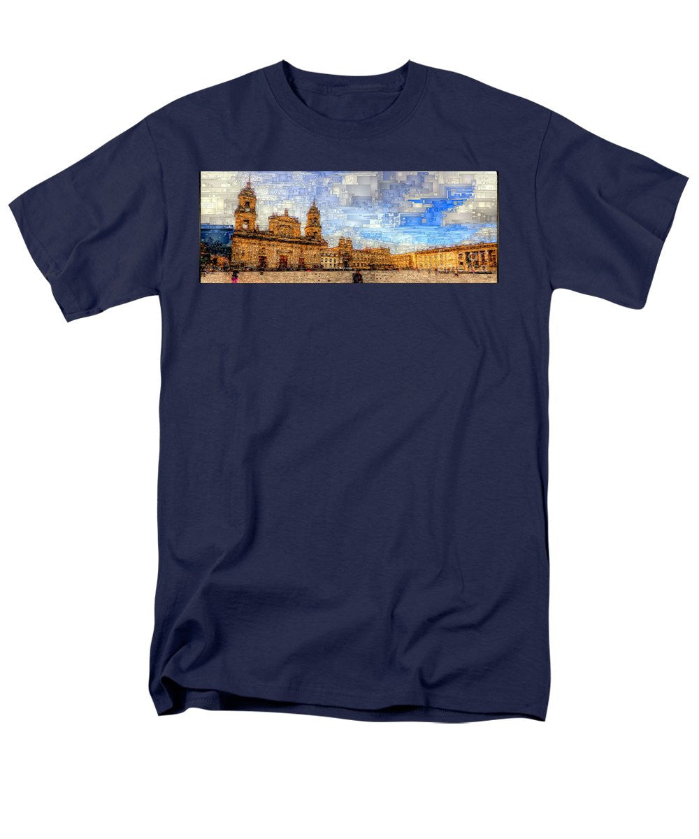 Men's T-Shirt  (Regular Fit) - Cathedral, Bogota Colombia