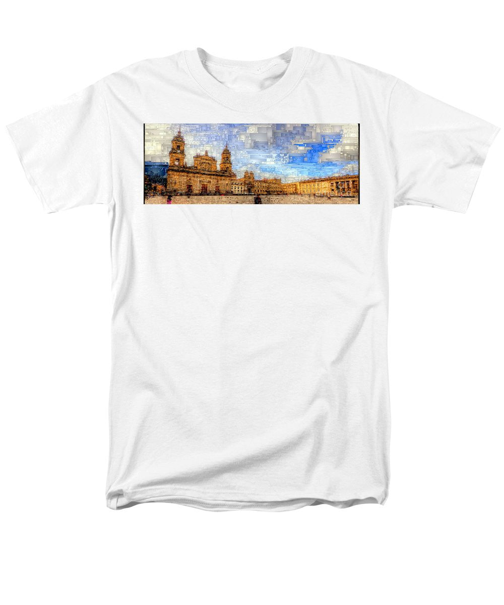 Men's T-Shirt  (Regular Fit) - Cathedral, Bogota Colombia