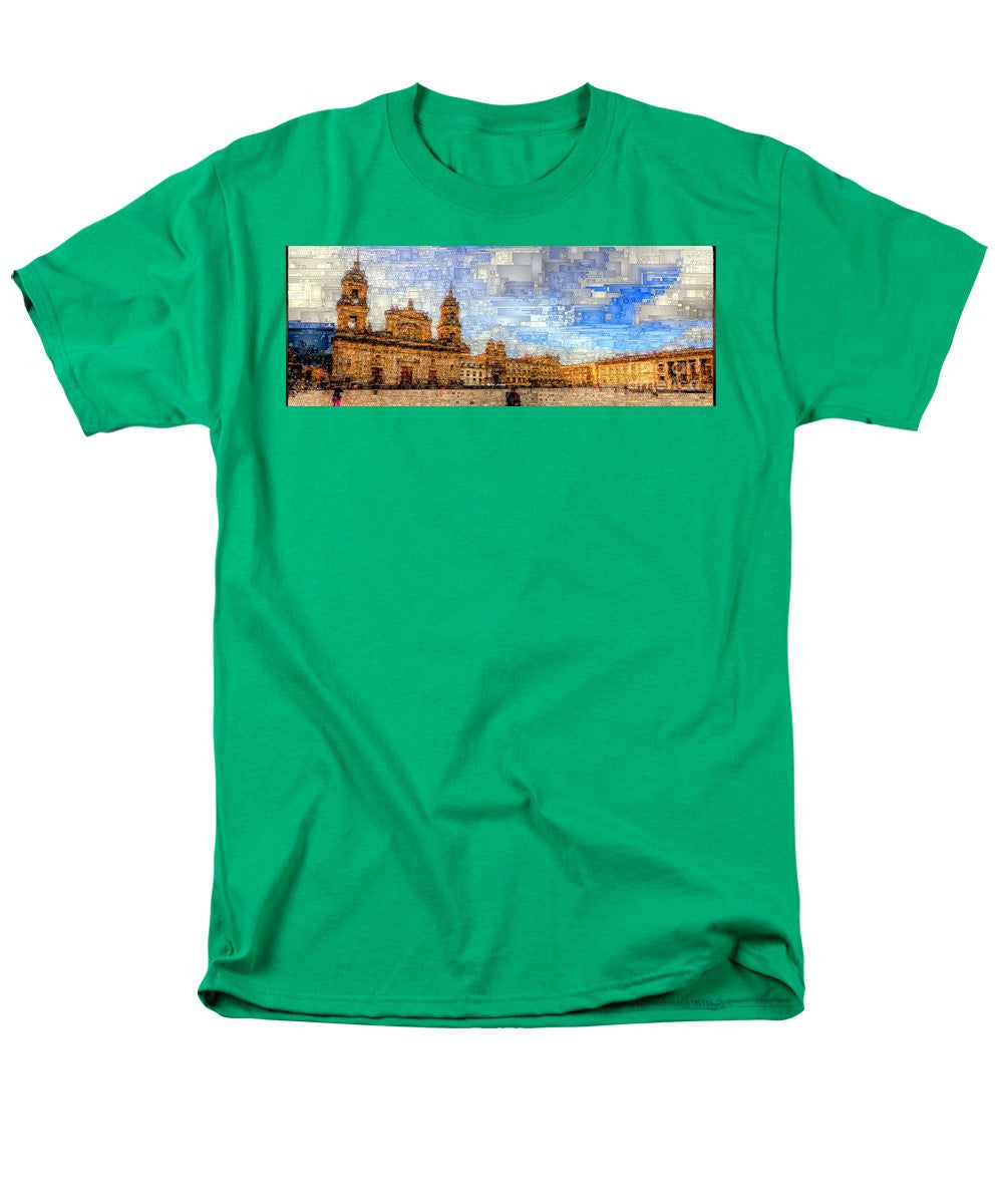 Men's T-Shirt  (Regular Fit) - Cathedral, Bogota Colombia