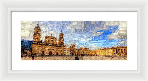 Framed Print - Cathedral, Bogota Colombia