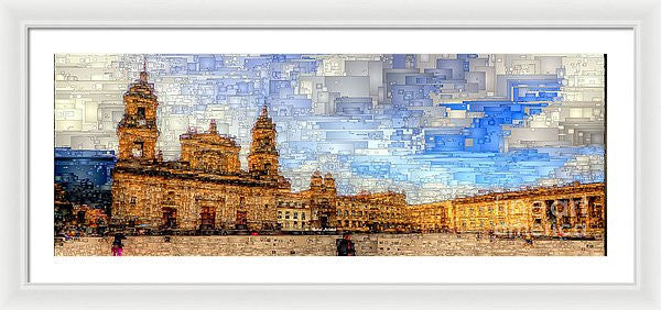 Framed Print - Cathedral, Bogota Colombia