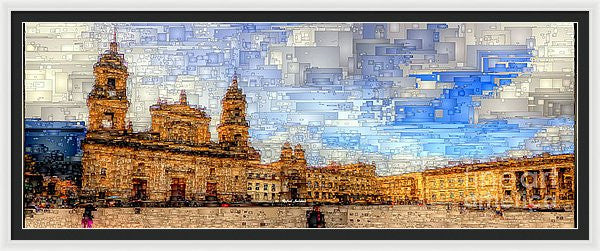 Framed Print - Cathedral, Bogota Colombia