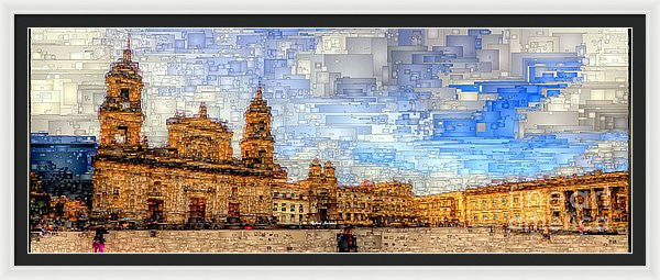 Framed Print - Cathedral, Bogota Colombia