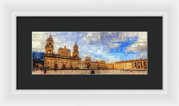 Framed Print - Cathedral, Bogota Colombia