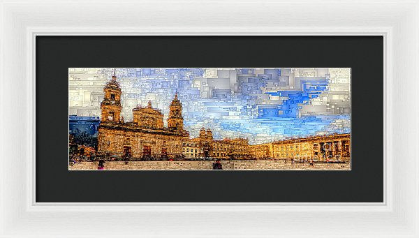 Framed Print - Cathedral, Bogota Colombia