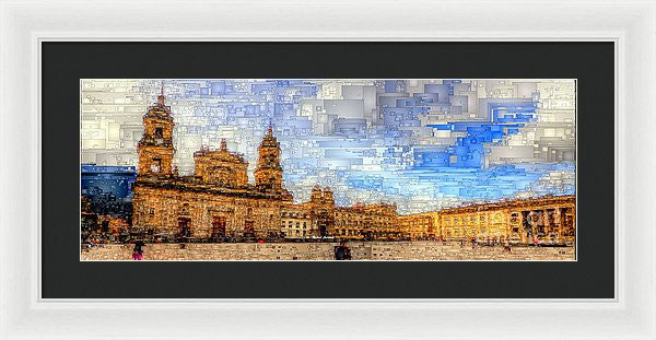 Framed Print - Cathedral, Bogota Colombia