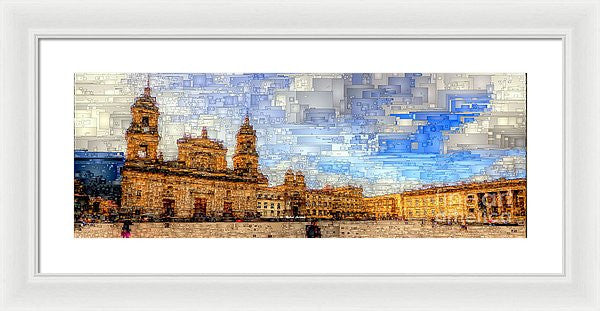 Framed Print - Cathedral, Bogota Colombia