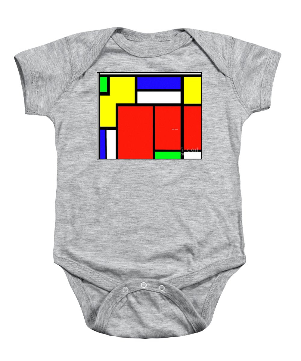 Celebrating Mondrian - Baby Onesie