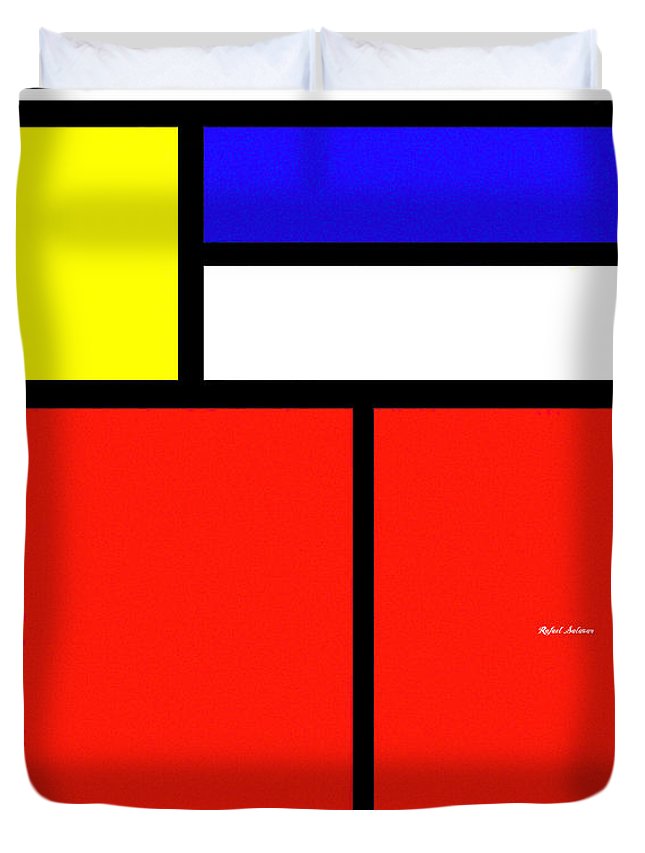 Celebrating Mondrian - Duvet Cover