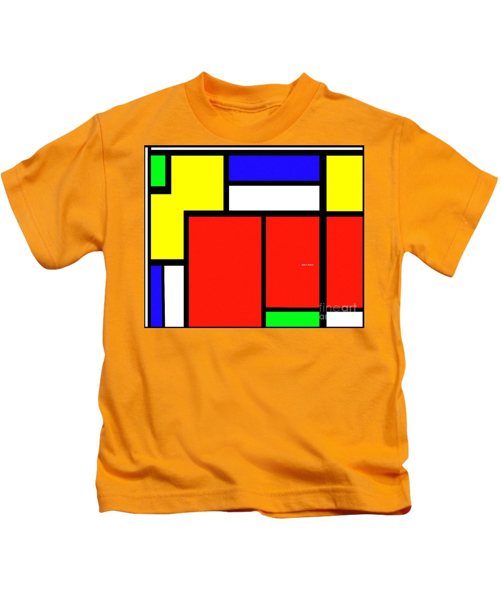 Celebrating Mondrian - Kids T-Shirt