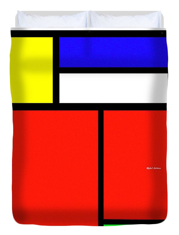 Celebrating Mondrian - Duvet Cover