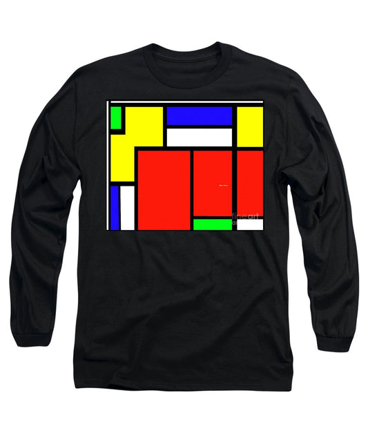 Célébration de Mondrian - T-shirt à manches longues