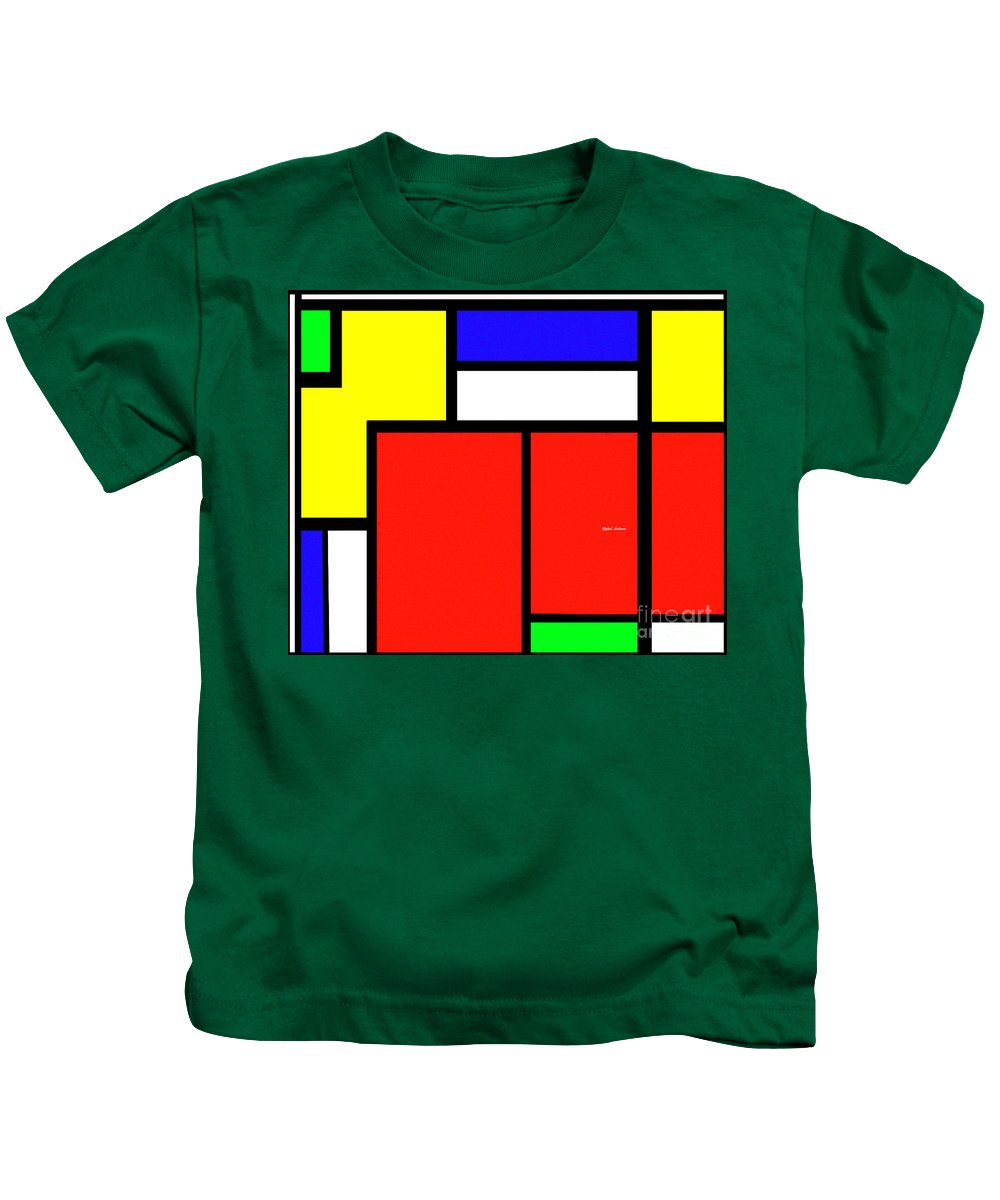 Celebrating Mondrian - Kids T-Shirt