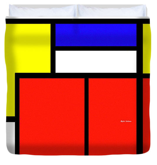 Celebrating Mondrian - Duvet Cover