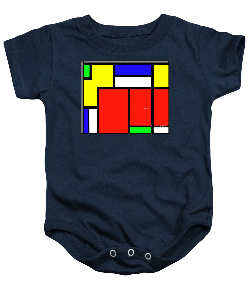 Celebrating Mondrian - Baby Onesie