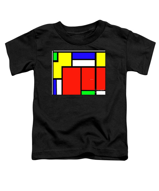 Celebrating Mondrian - Toddler T-Shirt