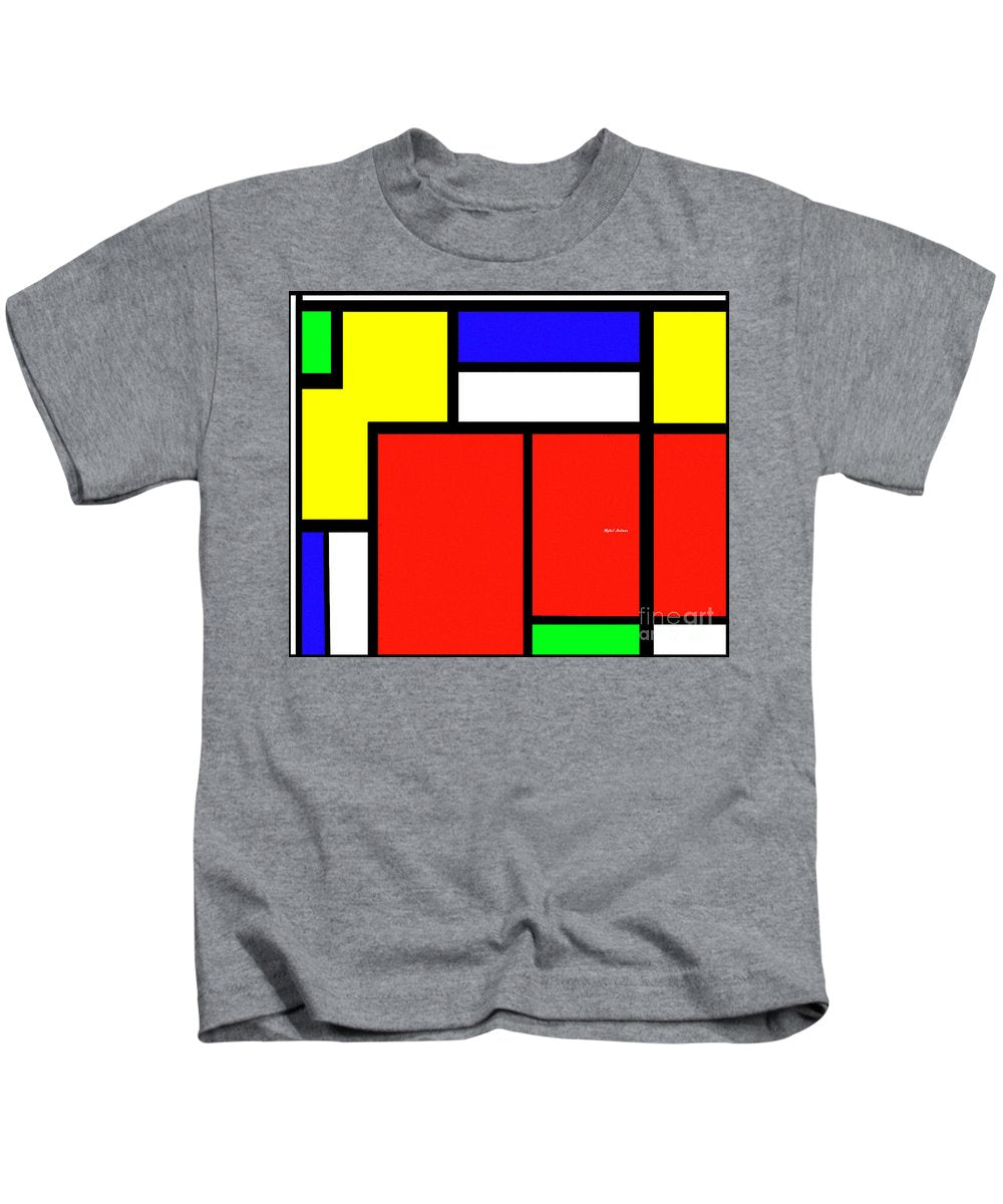 Celebrating Mondrian - Kids T-Shirt